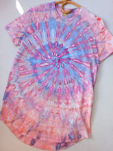 Load image into Gallery viewer, T-shirt Dress - Pastel Spiral