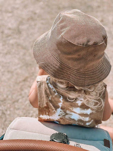 Tie Dyed Kids Tank in Citrine